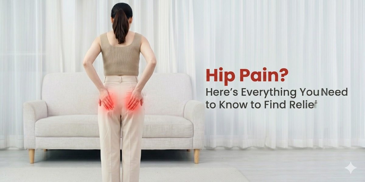 Diagram of the hip joint, greater trochanter, and surrounding bursae