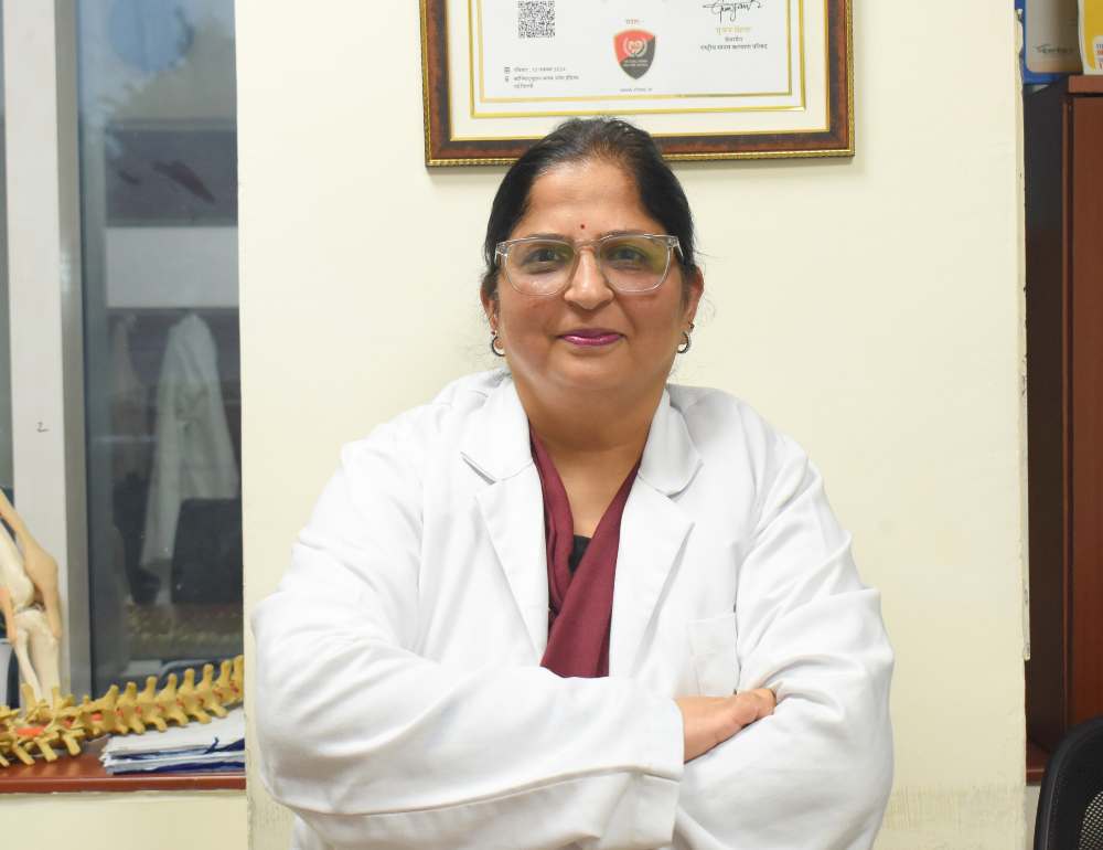 Dr. Meenu Gupta (MBBS, MD (Anaesthesiology), Fellowship in Palliative Medicine (NFPM)). Specialist – Pain Medicine & Palliative Care